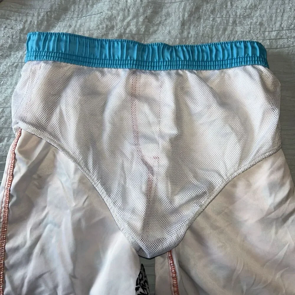 Lands' End Boys Youth XL Swim Trunks Shorts Jellyfish Print Elastic Waist